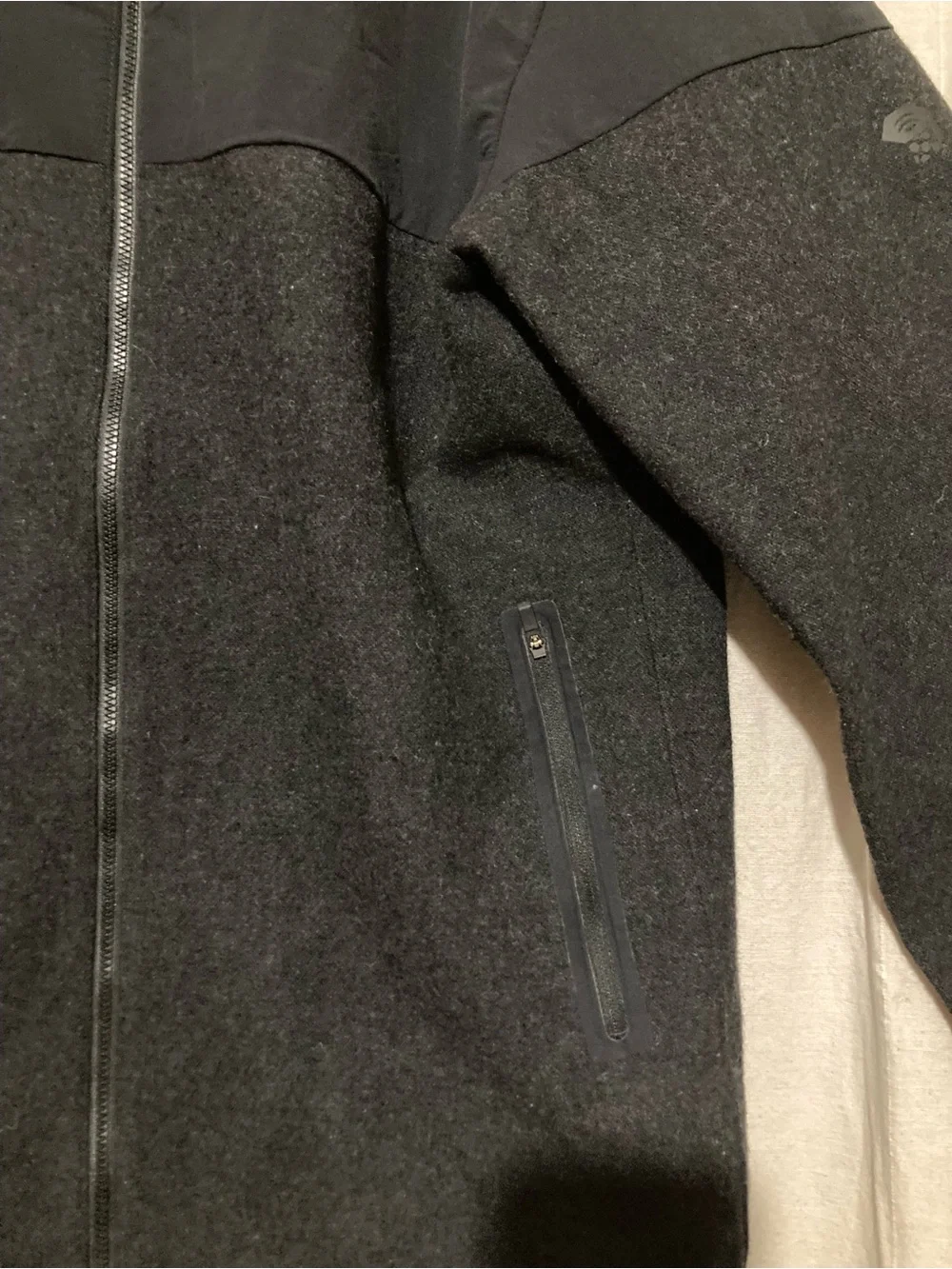 Cole Haan Men's Black Full-Zip Lightweight Jacket Mountain Hardware M